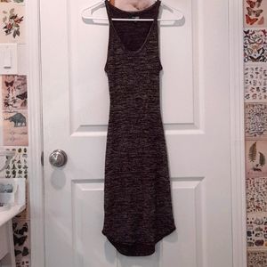 Open back burgundy xxs dress